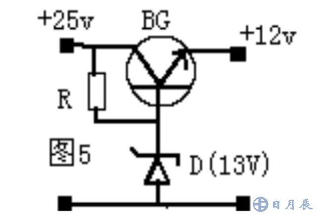 穩(wěn)壓二極管的工作原理及穩(wěn)壓二極管使用電路圖