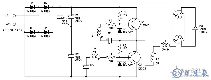 40w電子鎮(zhèn)流器電路圖大全（六款模擬電路設(shè)計原理圖詳解）