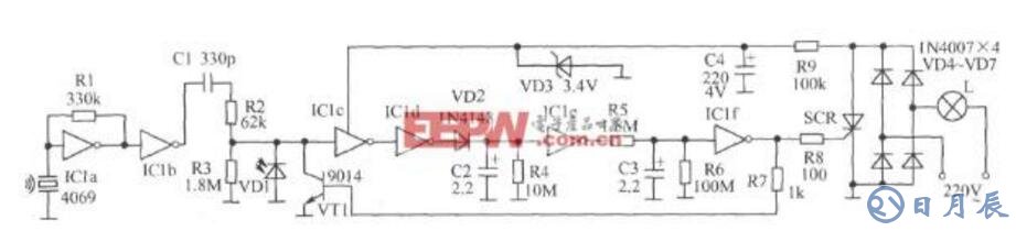 一文解析三極管組成的光控開關(guān)電路原理圖