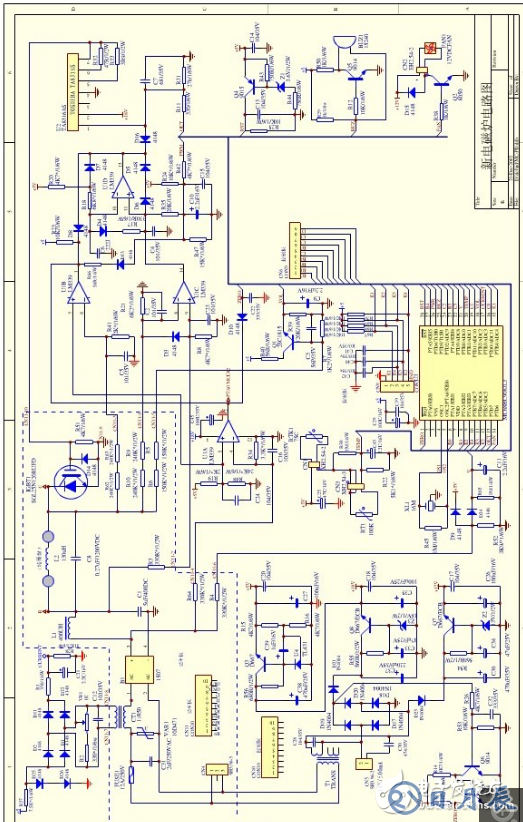 美的電磁爐電路圖大全（六款美的電磁爐電路設(shè)計(jì)原理圖詳解）