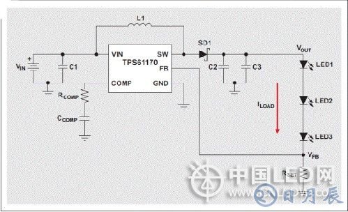 基于高亮度LED升壓轉(zhuǎn)換器的開路保護(hù)設(shè)計